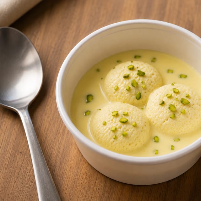 Rasmalai (3pcs).