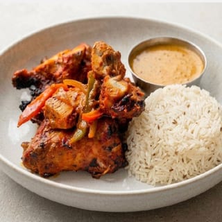 Tandoori Chicken Plate