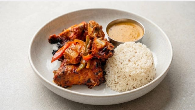 Tandoori Chicken Plate.