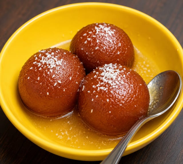 Gulab Jamun (3pcs).