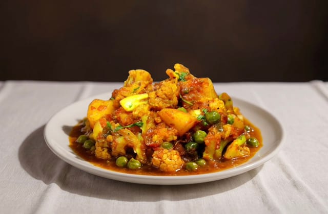 Aloo Gobi Mutter.