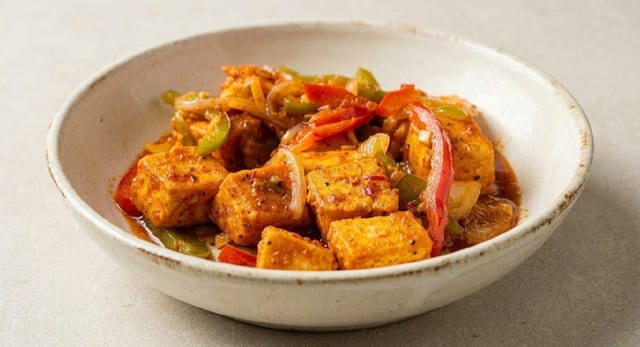 Chilli Paneer.