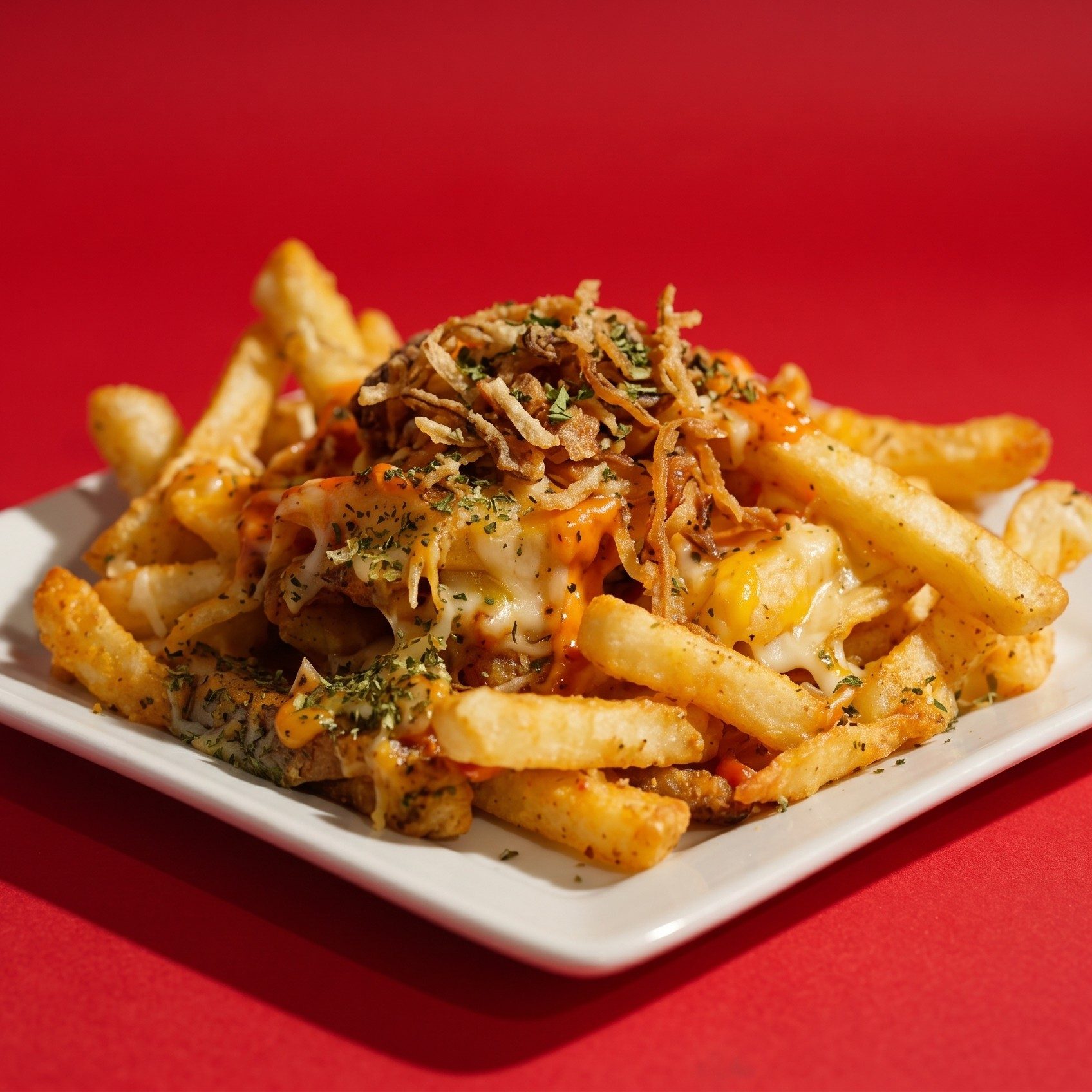 Loaded Masala Fries.